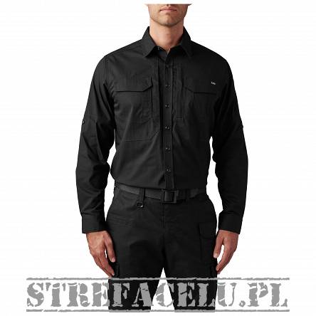 Men's Shirt, Manufacturer : 5.11, Model : ABR Pro Long Sleeve Shirt, Color : Black