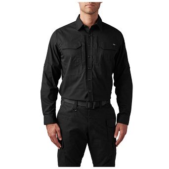 Men's Shirt, Manufacturer : 5.11, Model : ABR Pro Long Sleeve Shirt, Color : Black