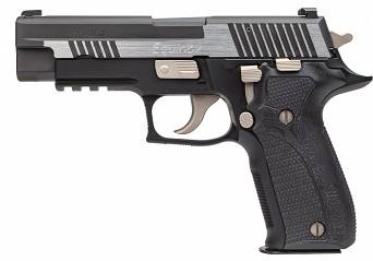 Pistol, Manufacturer : Sig Sauer, Model : P226 Equinox Elite Full-size, Caliber : 9x19mm