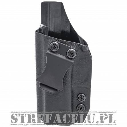 IWB Holster, Compatibility : IWI Masada Optics Ready, Manufacturer : Concealment Express, Material : Kydex, For Persons : Left Handed, Color : Black