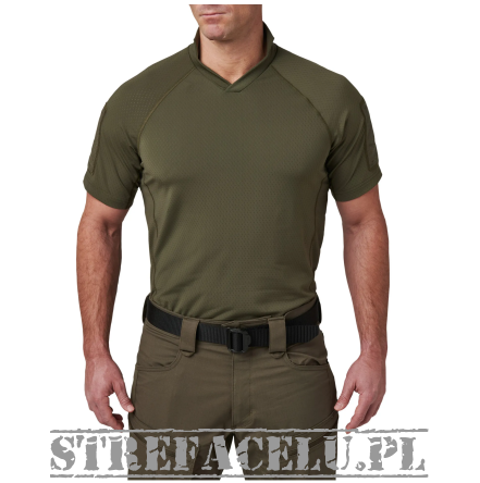 Polo Short Sleeve Shirt, Manufacturer : 5.11, Model : V.XI Sigurd Shirt, Color : Ranger Green