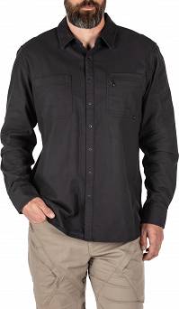 Men's Shirt, Manufacturer : 5.11, Model : Hawthorn Long Sleeve Shirt, Color : Volcanic