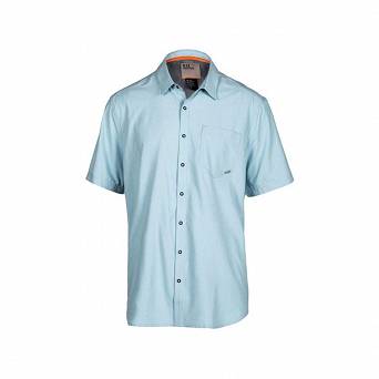 Men's Shirt, Manufacturer : 5.11, Model : Evolution Short Sleeve Shirt, Color : Glacier Heather