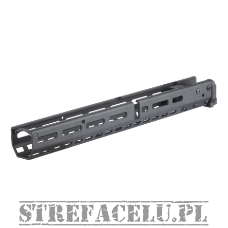 Aluminum Bed for AK Platform Carbines - Size L - Black - FTCS No. 37