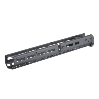 Aluminum Bed for AK Platform Carbines - Size L - Black - FTCS No. 37