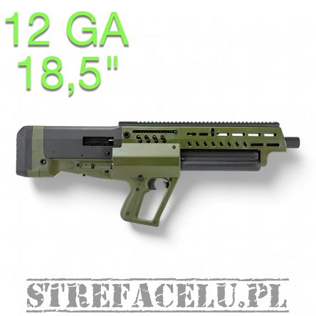 IWI Shotgun, Model: Tavor TS12, Construction: Bullpup, Barrel length : 18.5 inches, Color Green, Caliber : . 12GA