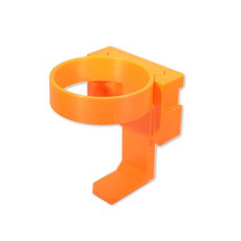 Uchwyt magnetyczny na tłumik 60mm - SILENCERHOLDER - Pomarańczowy