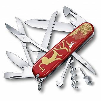 Limited Pocket Knife, Manufacturer : Victorinox, Model : Huntsman Year of the Ox 2021 Limited