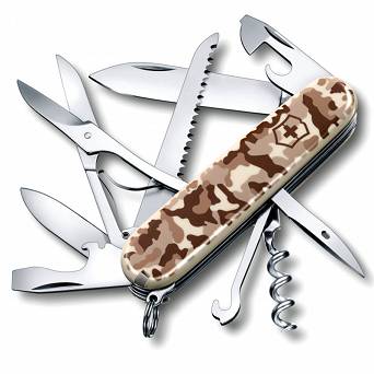 Victorinox Pocket Knife Huntsman, 91mm, Desert Camouflage