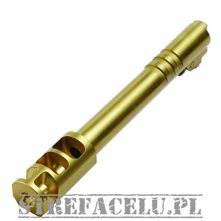 BUL 5`` One-Piece Compensated Barrel Ramped Gold Titanium Coating 9mm #40217
