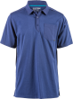 Men's Polo, Manufacturer : 5.11, Model : Axis Short Sleeve Polo, Color : Blueprint