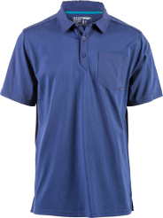 Men's Polo, Manufacturer : 5.11, Model : Axis Short Sleeve Polo, Color : Blueprint