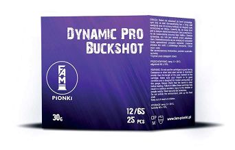 Amunicja śrutowa Loftka Dynamic Pro Buckshot 30 g kal. 12/65 - FAM PIONKI