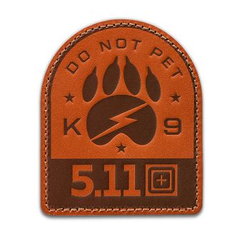 Patch 5.11 DO NOT PET PATCH kolor: BROWN