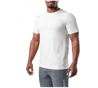 Men's T-Shirt, Manufacturer : 5.11, Model : PT-R Charge Short Sleeve Top 2.0, Color : Cinder