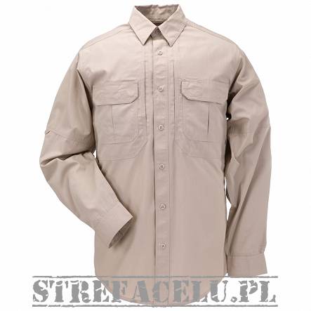 Men's Shirt, Manufacturer : 5.11, Model : Taclite Pro Long Sleeve Shirt, Color : TDU Khaki