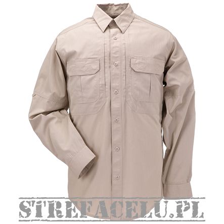 Men's Shirt, Manufacturer : 5.11, Model : Taclite Pro Long Sleeve Shirt, Color : TDU Khaki