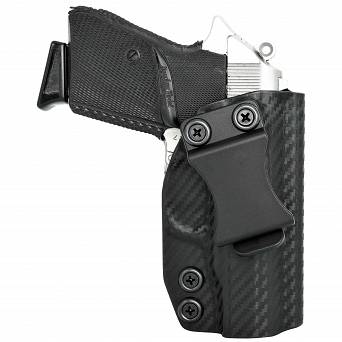 IWB Holster, Compatibility : Walther PPK/S, Manufacturer : Concealment Express, Material : Kydex, For Persons : Right Handed, Finish : Carbon