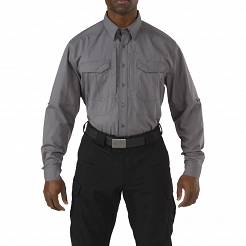 Men's Shirt, Manufacturer : 5.11, Model : Stryke Long Sleeve Shirt, Color : Storm