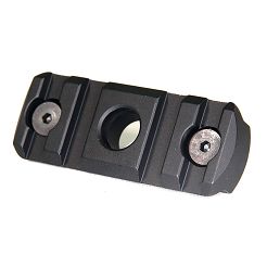 Aluminium Picatinny rail Key-Mod with QD port- 4 notch IMI-ZKMD4