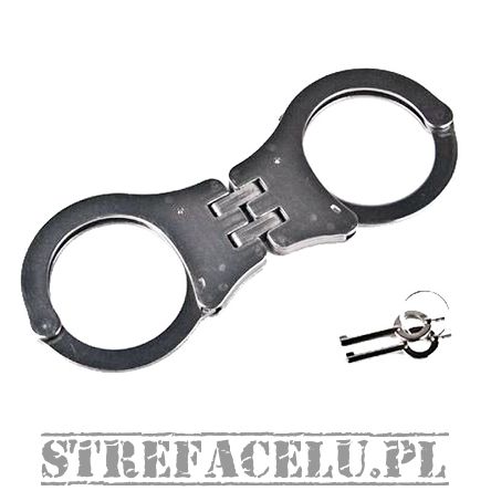 Police handcuffs hinge