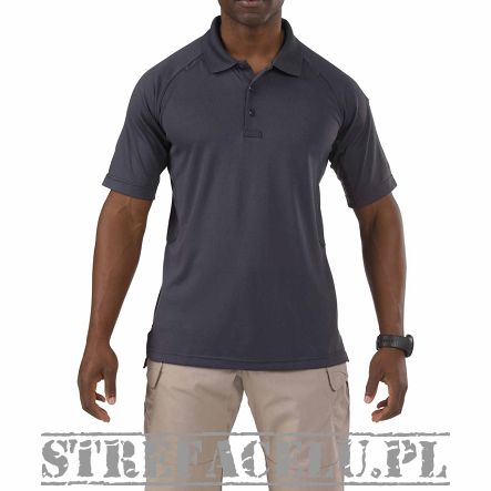 Men's Polo, Manufacturer : 5.11, Model : Performance Short Sleeve Polo, Color : Charcoal