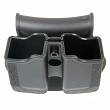 IMI Defense - MP04 Double Magazine Roto Paddle Pouch - USP Compact - black