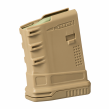 Polymer 2nd Generation Magazine, Manufacturer : IMI Defense (Israel), Compatibility : AR15/M16, Capacity : 10 rounds Limited To 3 rounds, Caliber : 7,62x51, Color : Desert Tan