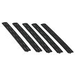 BCM (Bravo Company) KeyMod™ Rail Cover Kit, 5.5-inch BLACK (5 in set)