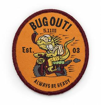 Patch na rzep 5.11 BUG OUT FLY PATCH kolor: YELLOW