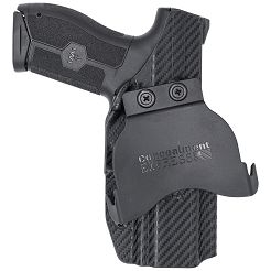 OWB Holster, Compatibility : IWI Masada, Manufacturer : Concealment Express, Material : Kydex, For Persons : Left Handed, Finish : Carbon