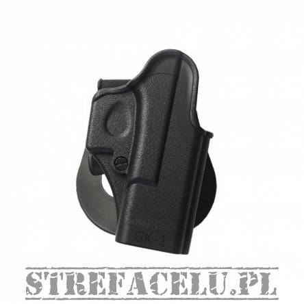 One Piece Polymer Paddle Holster for Glock (right hand) – GK1 IMI-Z8010