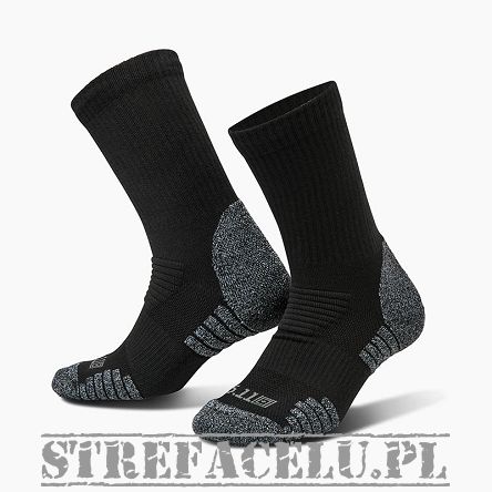 Skarpety unisex 5.11 DUTY READY ULTRA CREW kolor: BLACK; (Wybór rozmiarów)