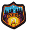 Patch, Manufacturer : 5.11, Model : Summer Campfire Patch, Color : Orange