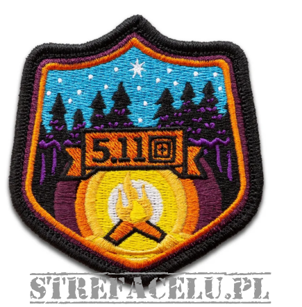 Patch, Manufacturer : 5.11, Model : Summer Campfire Patch, Color : Orange