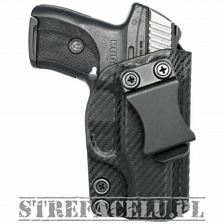 IWB Holster, Compatibility : Ruger LC9/LC9s/LC380/EC9s, Manufacturer : Concealment Express, Material : Kydex, For Persons : Right Handed, Finish : Carbon