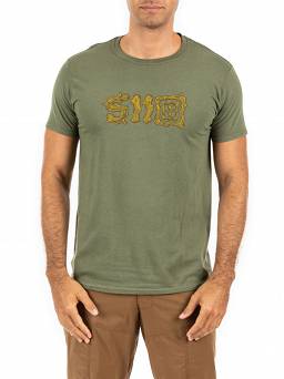 T-shirt meski 5.11 STICKS AND STONES SS TEE kolor: Military GrnK