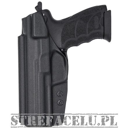 Inside holster right for H&K 45 FS pistol, RH IWB kydex, color: black
