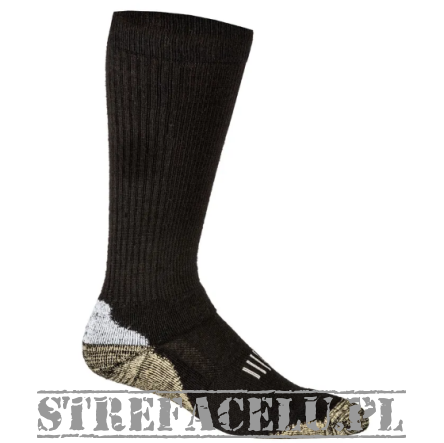 Men's Socks, Manufacturer : 5.11, Model : Merino Crew Socks, Color : Black