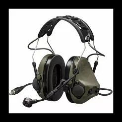 Słuchawki 3M Peltor ComTac VIII - Zielone aktywny ochronnik słuchu MT14H418A-38