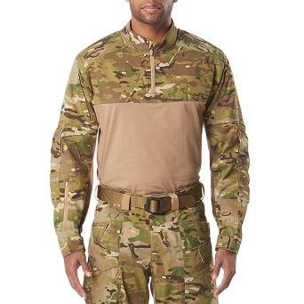 Men's Shirt, Manufacturer : 5.11, Model : Xprt Multicam Rapid Shirt, Camouflage : Multicam