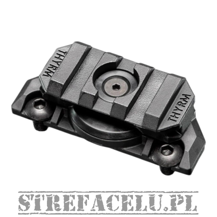 Helmet Mount for Scout Type Flashlight - Thyrm VariArc OpsCore/Dovetail - Black