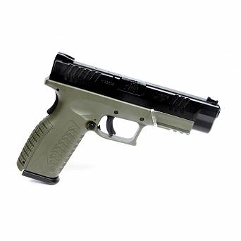 Pistol XDM 4,5`` Black-Green // .9 PARA