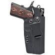 IWB Holster, Compatibility : 1911 Commander without rail, Manufacturer : Concealment Express, Material : Kydex, For Persons : Left Handed, Color : Black