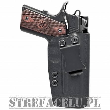 IWB Holster, Compatibility : 1911 Commander without rail, Manufacturer : Concealment Express, Material : Kydex, For Persons : Left Handed, Color : Black