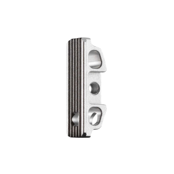 BUL Link Trigger System Release Button - Flat - Medium - Wide - Silver - LNK-F-M-W-SLV