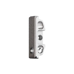 BUL Link Trigger System Release Button - Flat - Medium - Wide - Silver - LNK-F-M-W-SLV