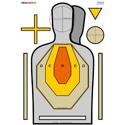 Shooting Target Silhouette / Hostage, Pieces : 1, Manufacturer : polskietarcze.pl