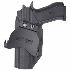 OWB Holster, Compatibility : IWI Jericho 941 PSL9 steel frame - FS, Manufacturer : Concealment Express, Material : Kydex, Color : Black