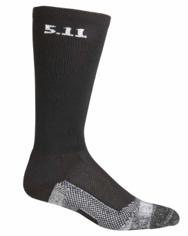 Socks, Manufacturer : 5.11, Model : Level 1 9" Sock, Color : Black, Size : L